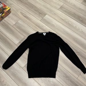 mens black sweater